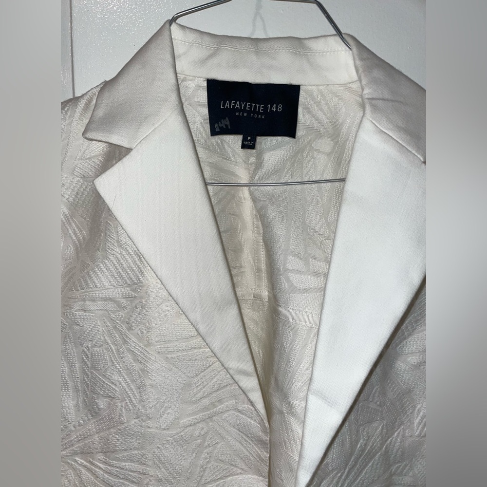 LAFAYETTE 148 NEW YORK Milena Fragmented Jacquard Jacket/Blazer NWT size 8 ✨ - Picture 4 of 7